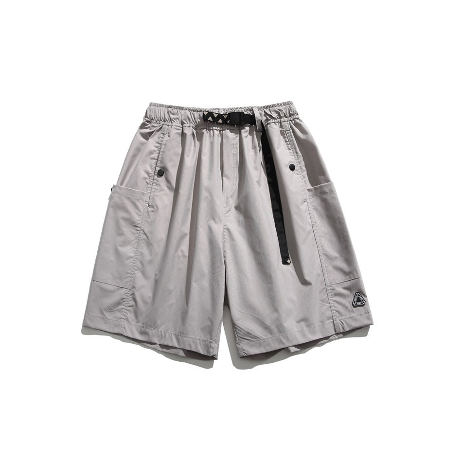 Fashion Personality Retro Workwear Shorts Men