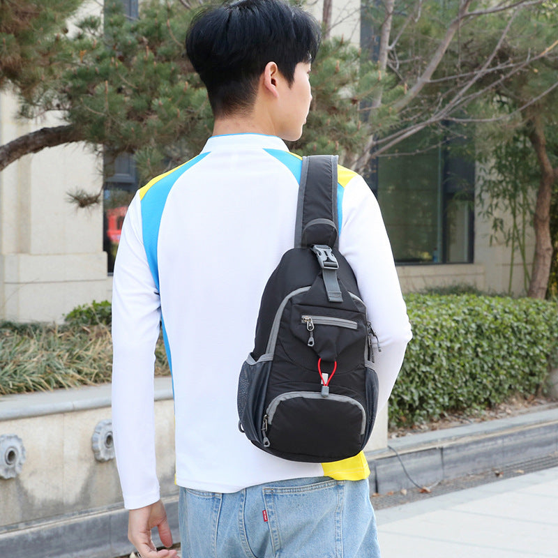 Men's Lightweight Outdoor Trendy Nylon Multifunctional Waist Bag