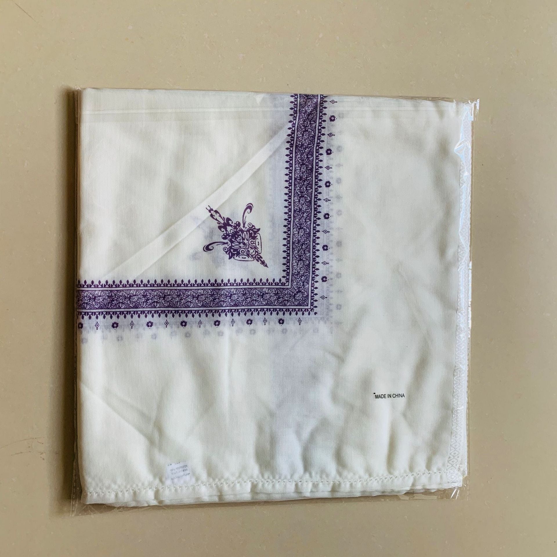 Men’s Fashion Printed Square Scarf