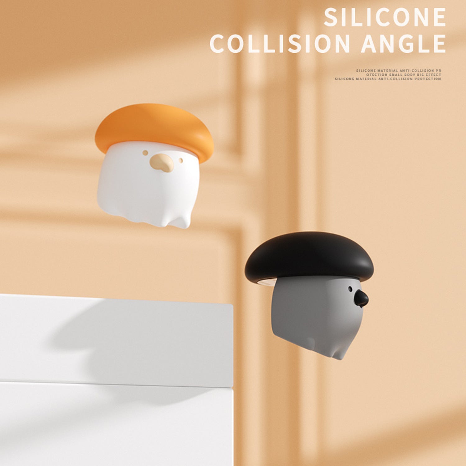 Cartoon Silicone Corner Guard Table Edge Protector Sticker Protective Cover