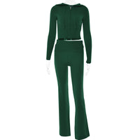 Green suit