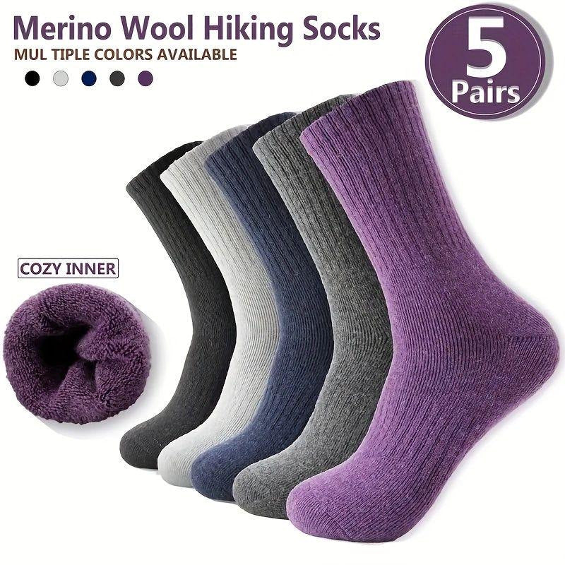 Cold-Proof Warm Unisex Thickened Wool Cashmere Tube Socks