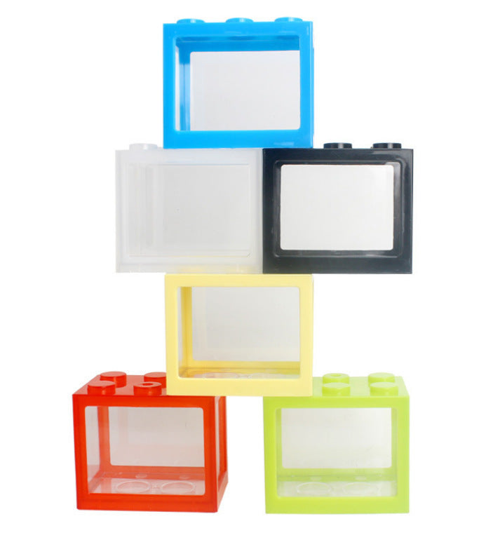 Creative And Simple Pvc Building Blocks Fish Tank