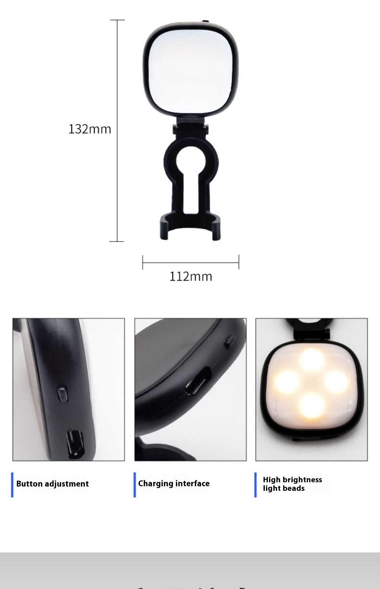 Generation Universal Holder PTZ Fill Light Selfie Bracket