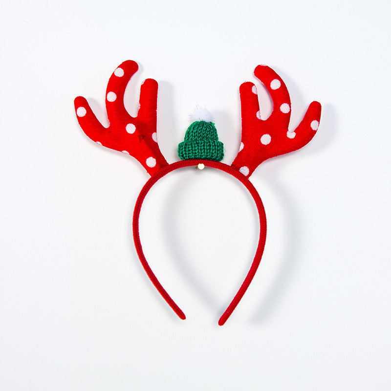 Snowflake Antlers Christmas Decoration Headband