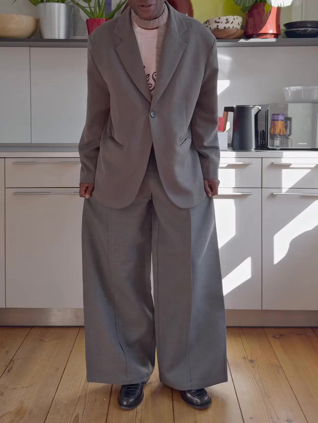 Men's Classic Grey Blazer