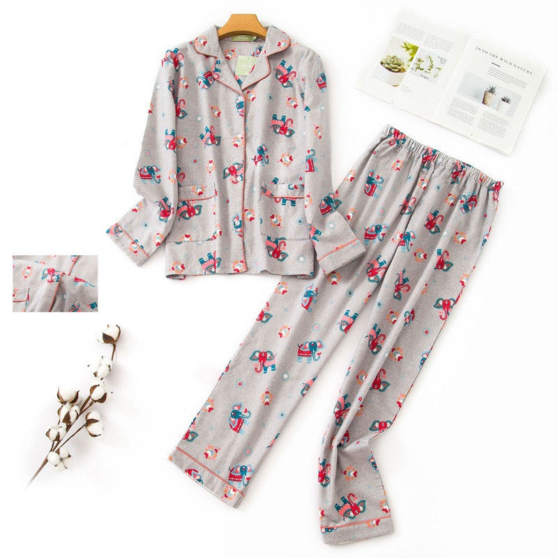 Women's Fashion Long Sleeve Pants Loungewear Set