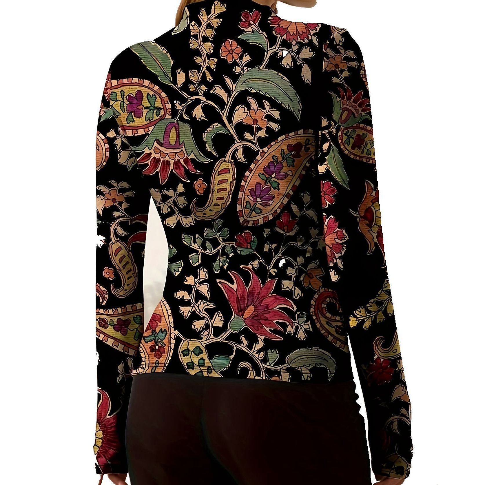 Western Style All-matching Plus Size T-shirt For Women