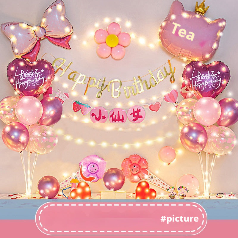 Scene Setting Supplies Happy Birthday To Girls