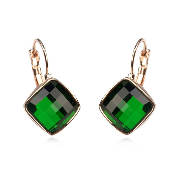 Korean Style Graceful Earrings Simple Square