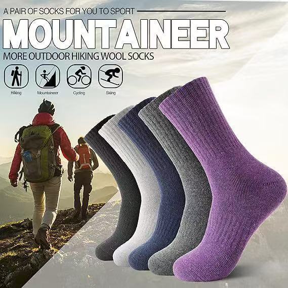 Cold-Proof Warm Unisex Thickened Wool Cashmere Tube Socks