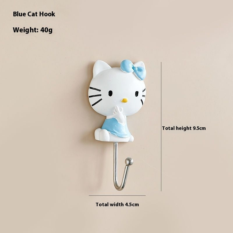 Door Wall Key Hook Hallway Wall Room Dormitory Rack Rock Wood