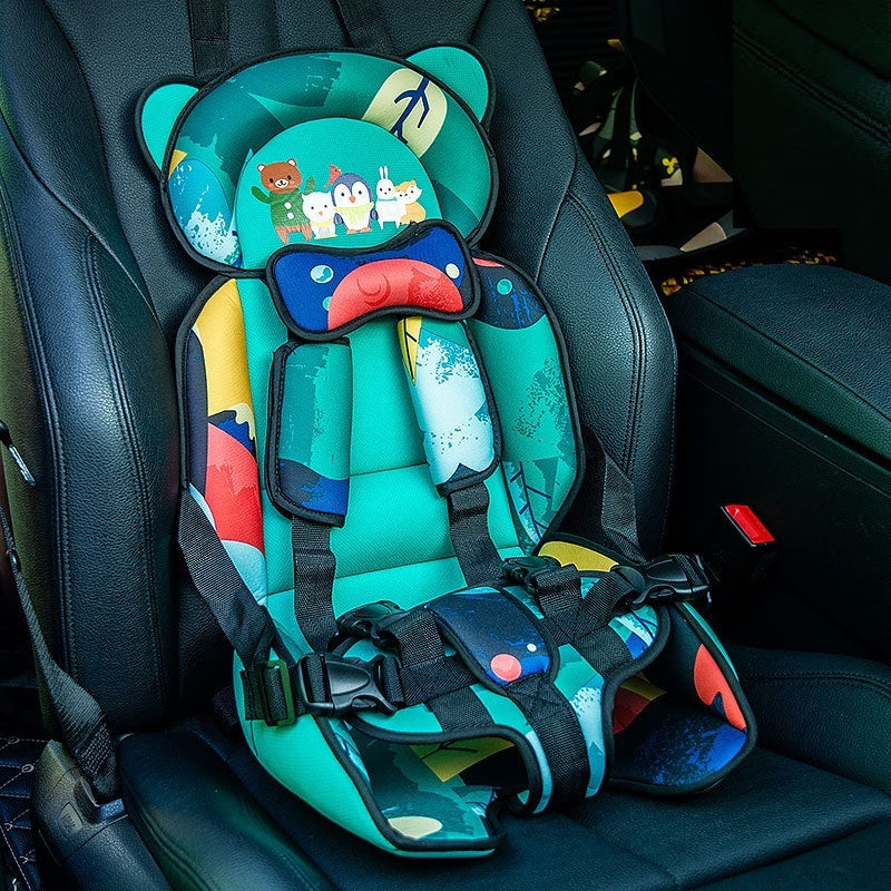 2-in-1 Baby Car Safety Seat & Dining Booster – Removable, Washable