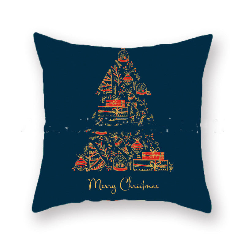 Christmas Sofa Throw Pillow Case for Home or Office