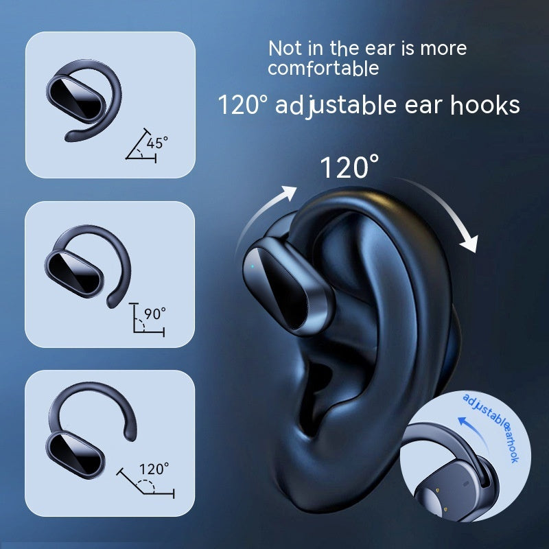 Dual Ear-mounted Noise Reduction Adjustable Bluetooth Headset