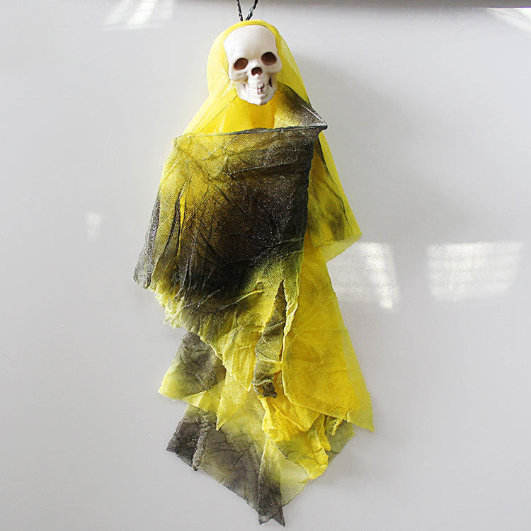 Halloween Tricky Horror Funny Skull Hanging Ghost Ornaments
