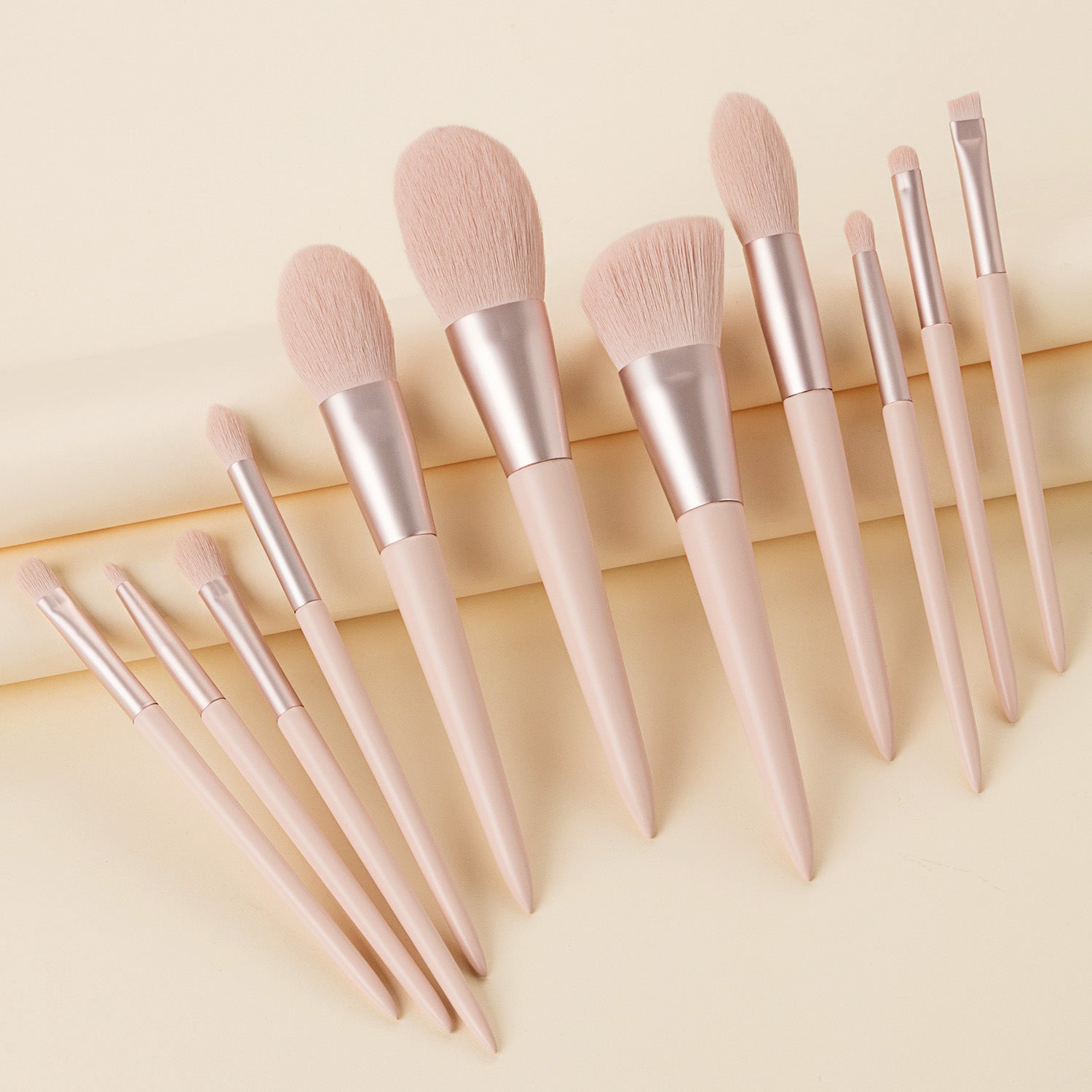 Girls Makeup Brush Kit – Portable Cosmetic Beauty Tools Set