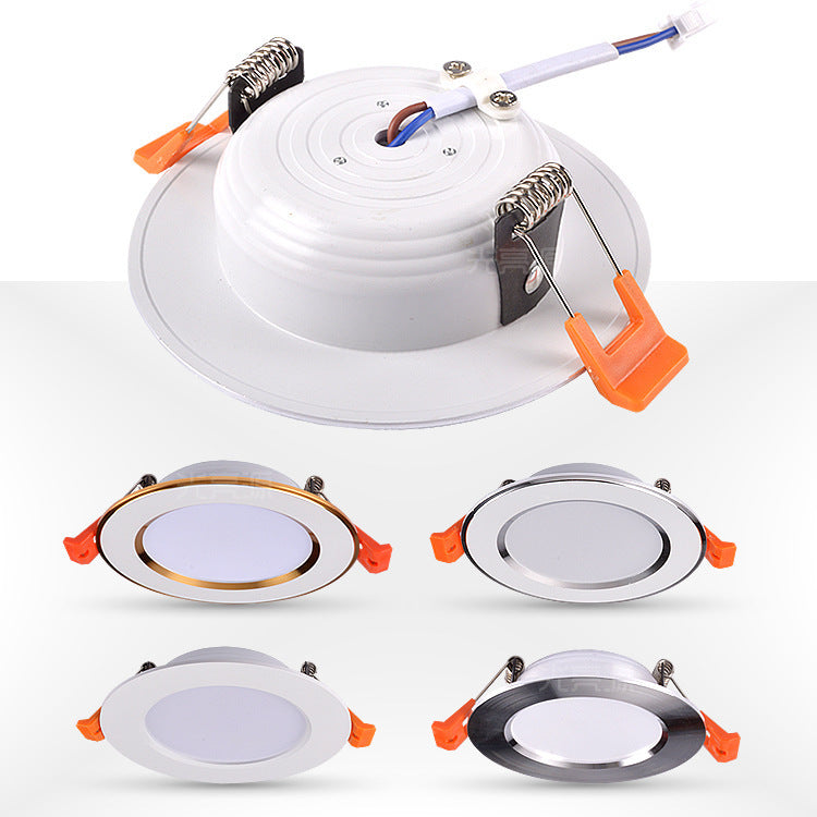 Creative Simple Anti-fog Straw Hat Downlight