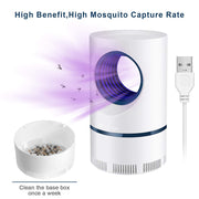 Photocatalyst Small Eye Mosquito Control Lamp USB Pregnant Women Silent LED Inhalation Mosquito Repellent Implement