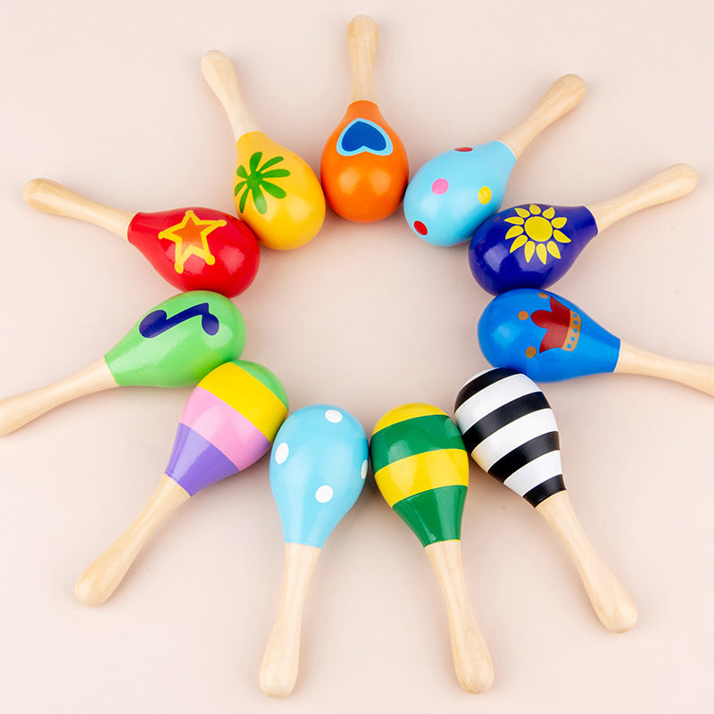Baby Sand Hammer Early Childhood Education Music Percussion Instrument