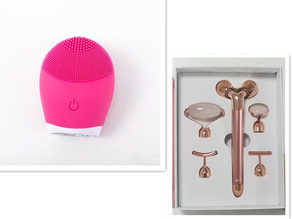 Silicone Ultrasonic Facial Cleanser For Deep Cleaning