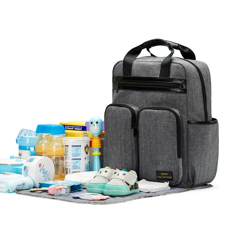 Lightweight Mother & Baby Backpack – Practical Storage Bag for Moms