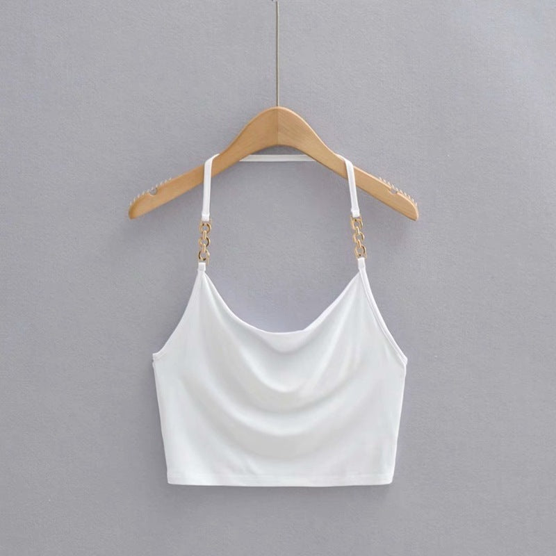 European And American Hot Girl Bandage Halter Neck V-neck Blouse Women