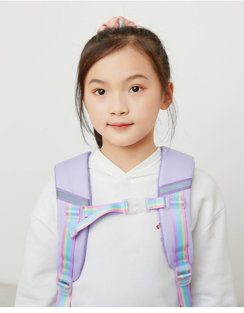 Schoolbag For Primary School Students, Large Capacity, Burden Reduction For Children From Grade 2 To Grade 6