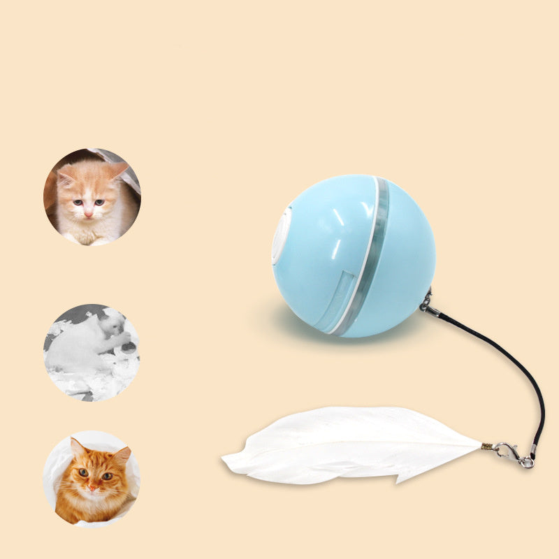 Smart LED Cat Chase Ball