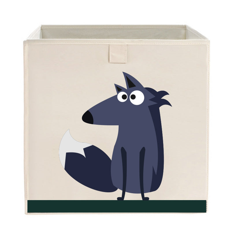 Children’s Fabric Folding Toy Storage Box – Collapsible Organizer