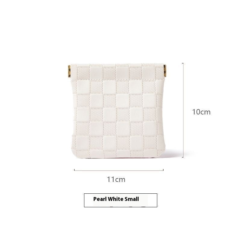 Ins Style PU Coin Purse Lipstick Wallet Slim Unisex
