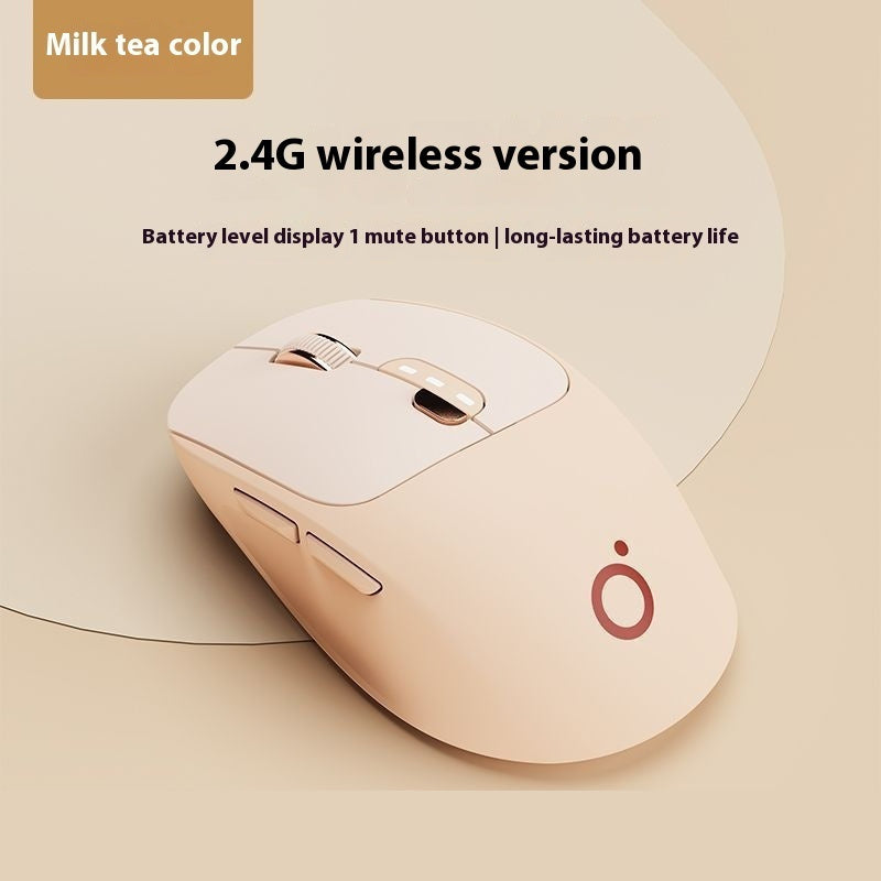 Mute Wireless Bluetooth Mouse – Quiet & Efficient for Office Use