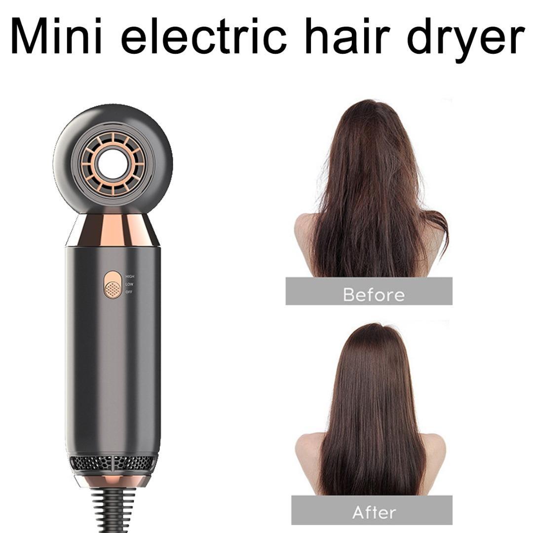 Leafless Hair Dryer 800W – 2-Speed Negative Ion Portable Salon Blower