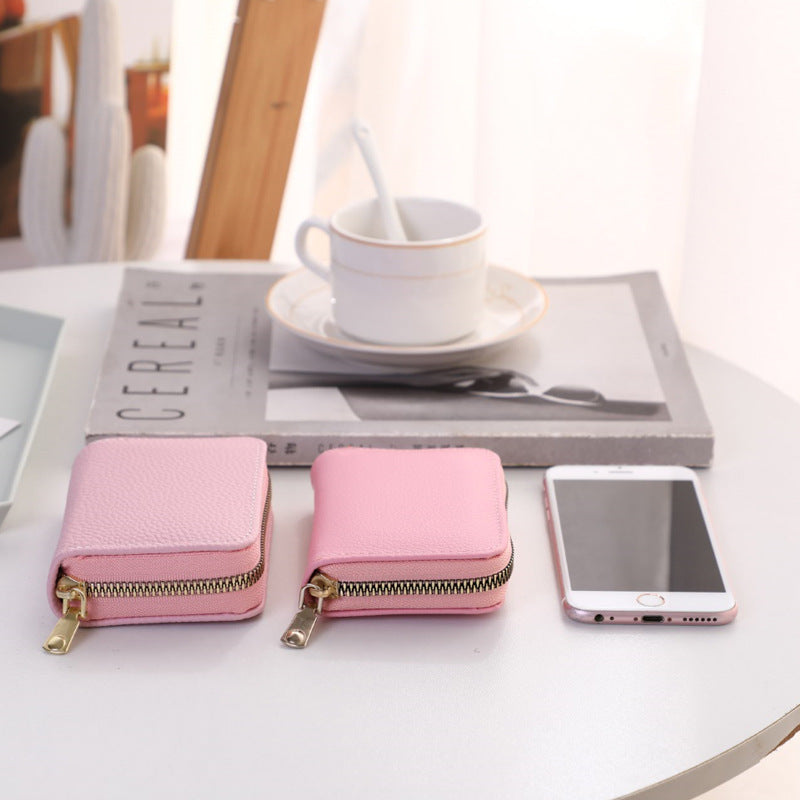Women's Organ Card Holder Multi-card Rfid
