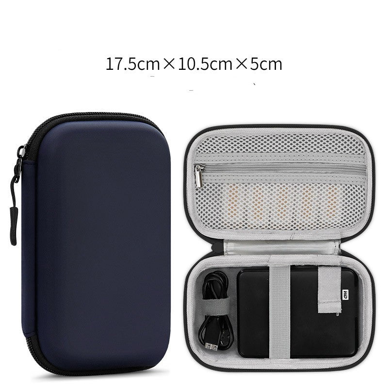 Leather Mobile Hard Disk Digital Storage Bag