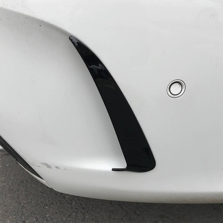 Rear Wind Blade Carbon Fiber Modification Exterior Decoration Bumper Stickers