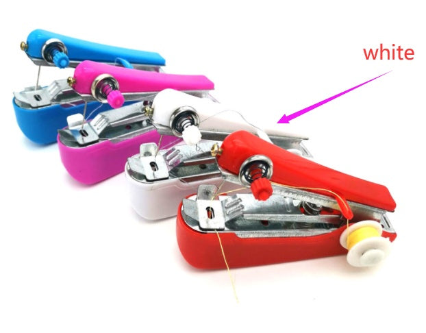 Small Household Hand-Held Portable Manual Sewing Machine – Lightweight DIY Device