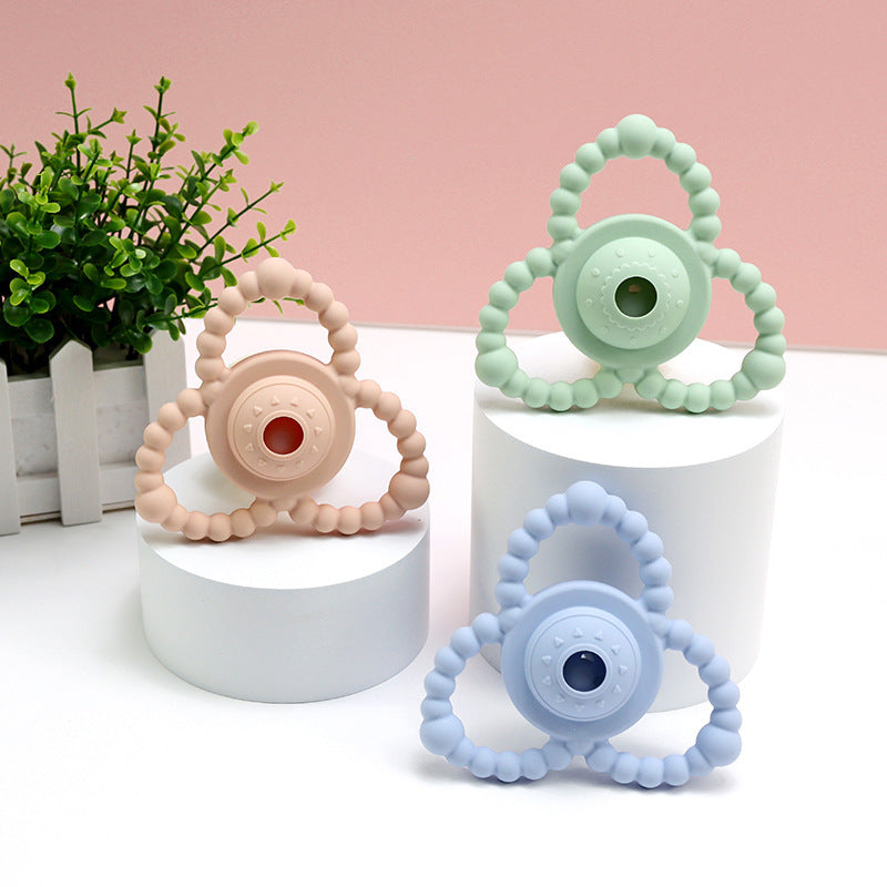 Baby's Hand Bell Food Grade Silicone Gum