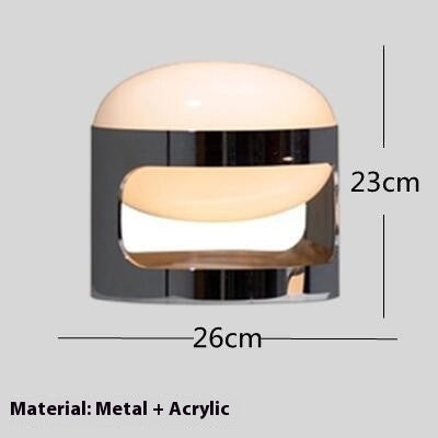 Simple And Light Luxury Creative Stainless Steel Table Lamp