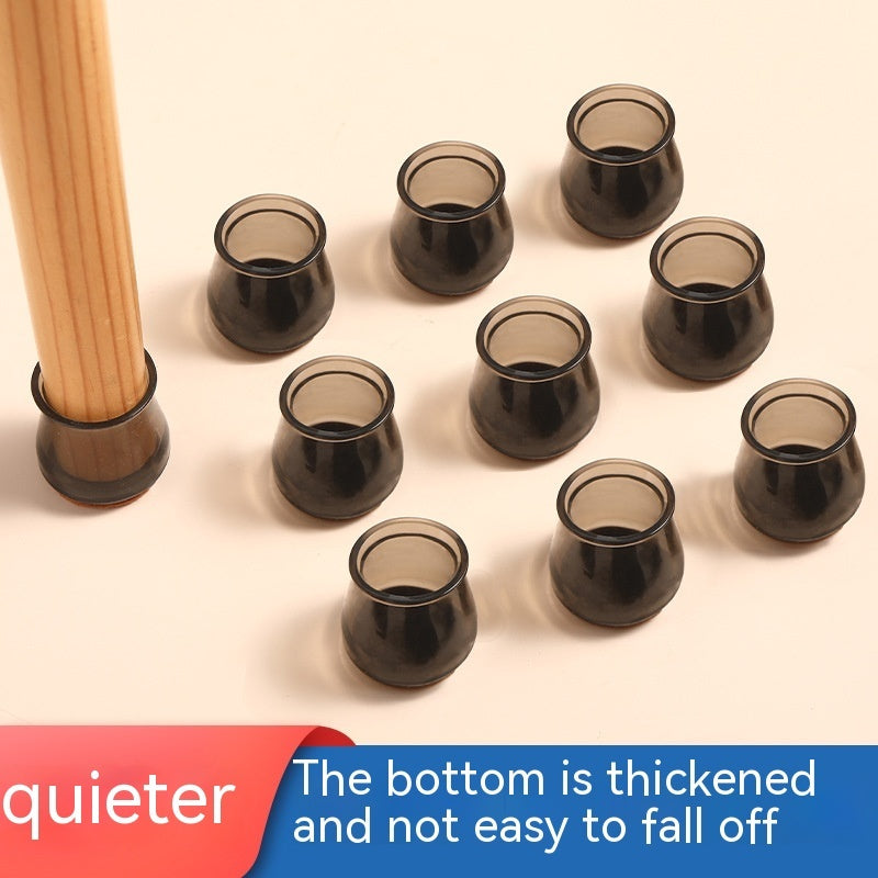 Integrated Felt Thickened Mute Mats For Table And Chair Legs Wear-resistant Protective Floor Table And Chair Foot Pad