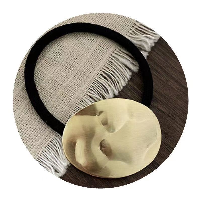 F130 Metal Hair Band Hair Band Korean Semicircle Simple Internet Celebrity