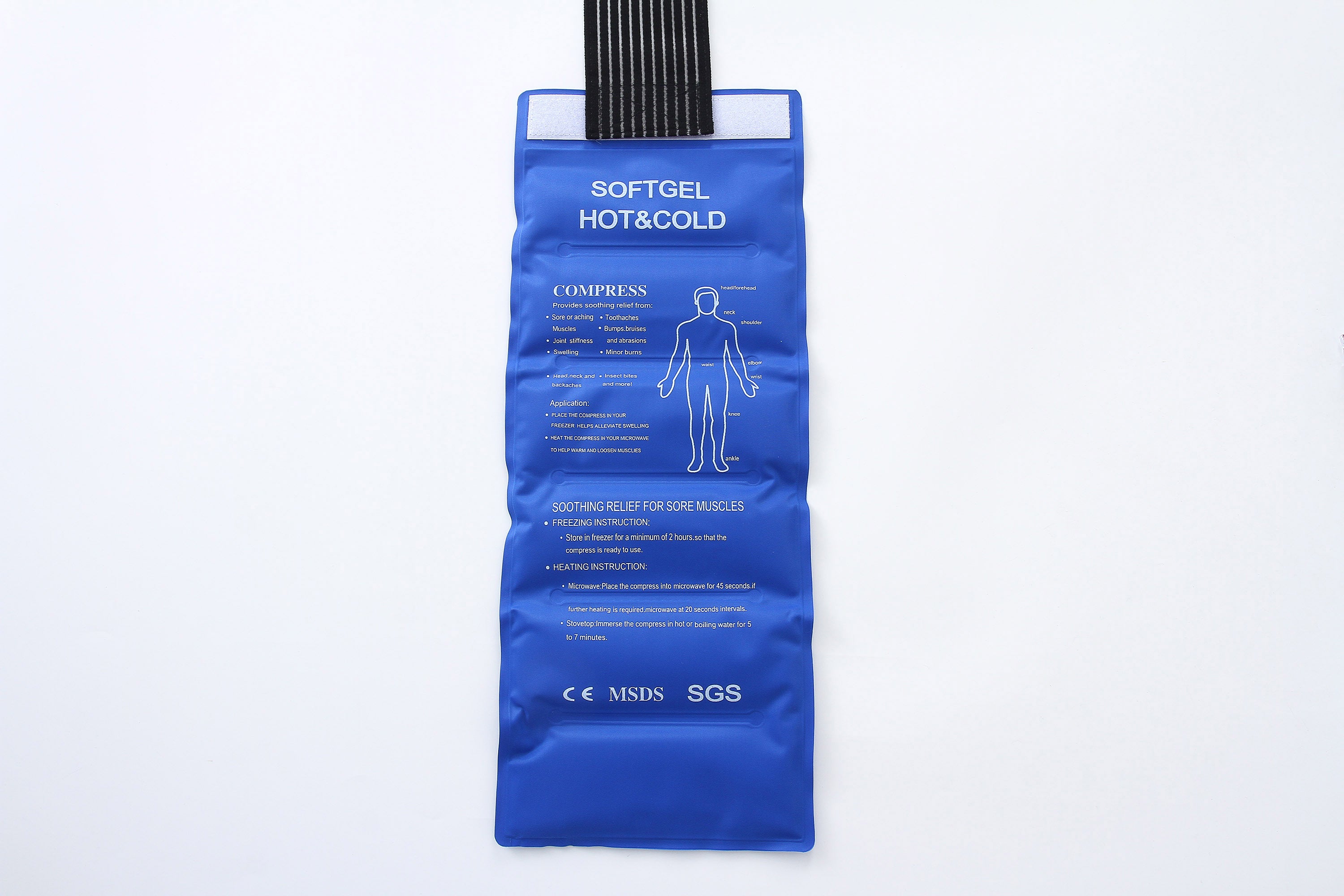 Binding Knee Hot Pack Sports Sprains Ice Compress