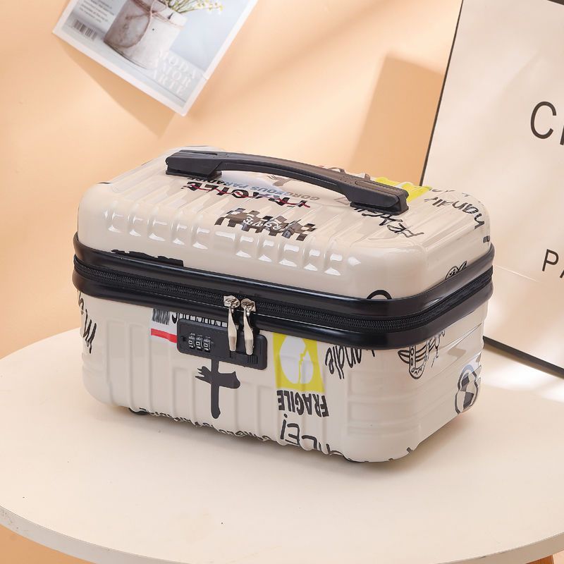 Large Graffiti Makeup Bag – 18 Inch Travel Cosmetic Organizer for Women