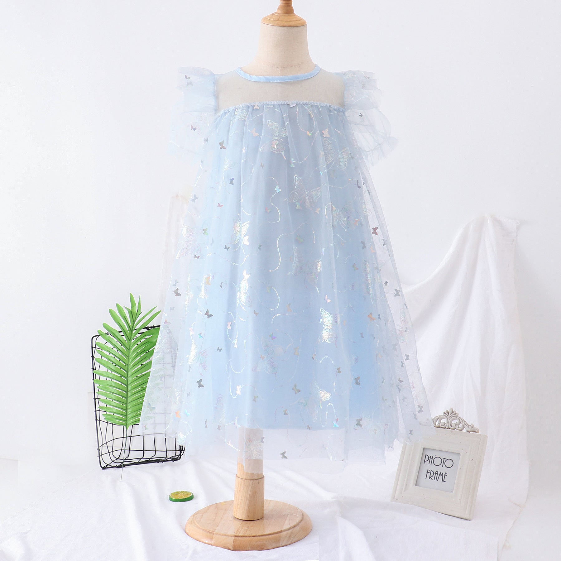 Girls' Spinning Dress New Star Sequins