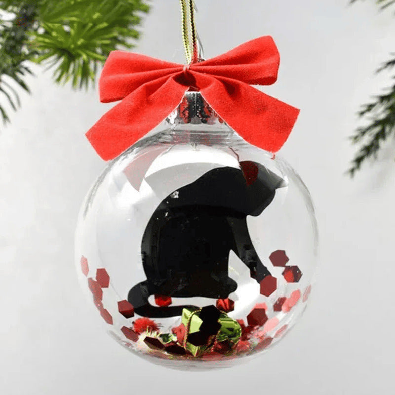 Christmas Tree Transparent Ball Hanging Decoration Ornaments