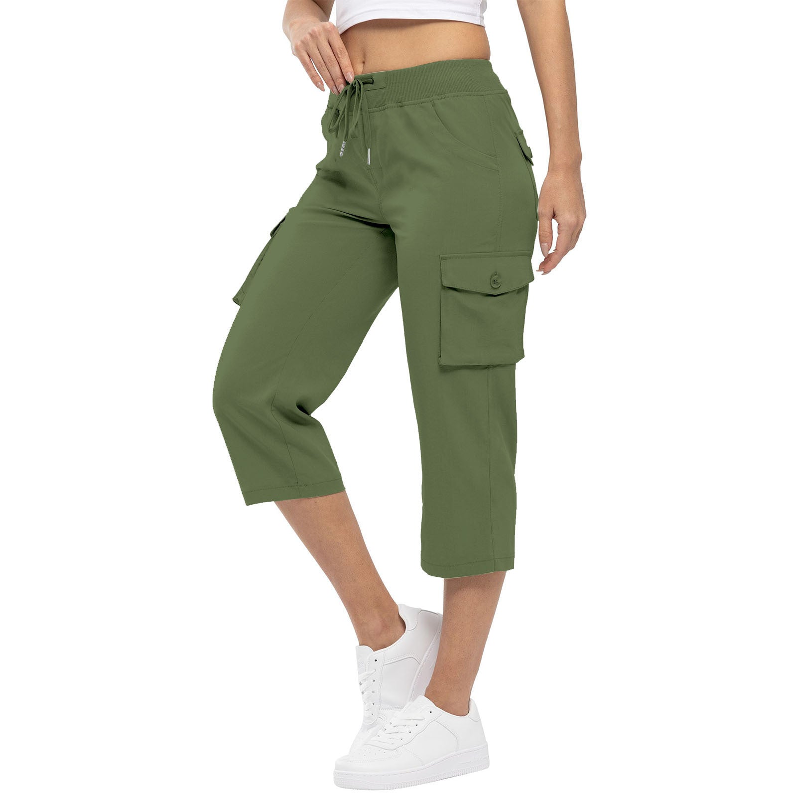 Cotton Casual Pants – Women’s Loose Fit Breathable Everyday Trousers