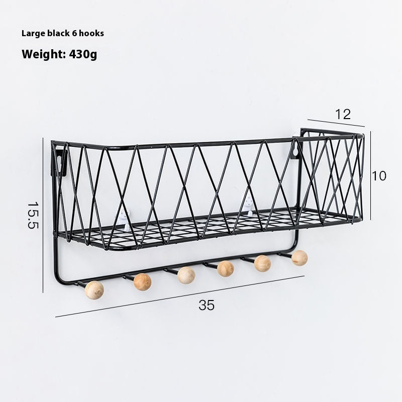 Door Wall Key Hook Hallway Wall Room Dormitory Rack Rock Wood