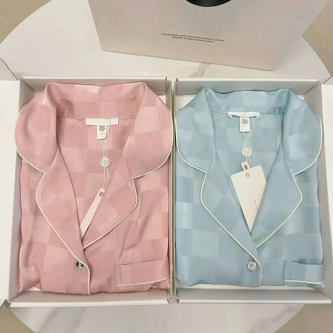 Women's Silk Home Clothing Set