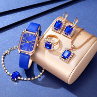 Blue five piece set