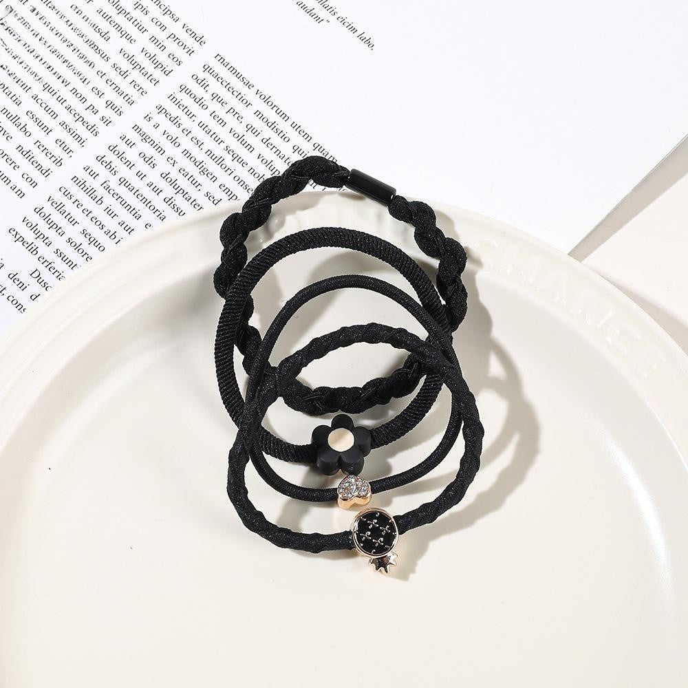 Basic High Elastic Rubber Band All-match Hair Headband Hair Rope Hair Accessories Headdress